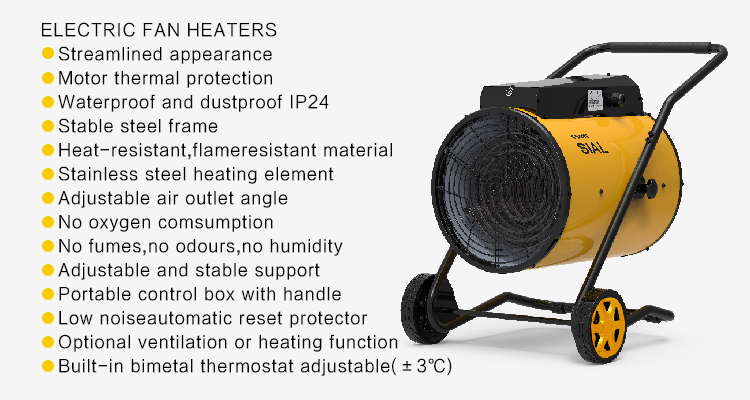 D15 Electric Forced Air Heater